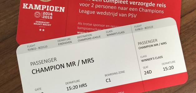 Mooie actie bij kampioensduel PSV  